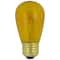 Transparent Incandescent S14 Replacement Christmas Bulbs, 25ct.